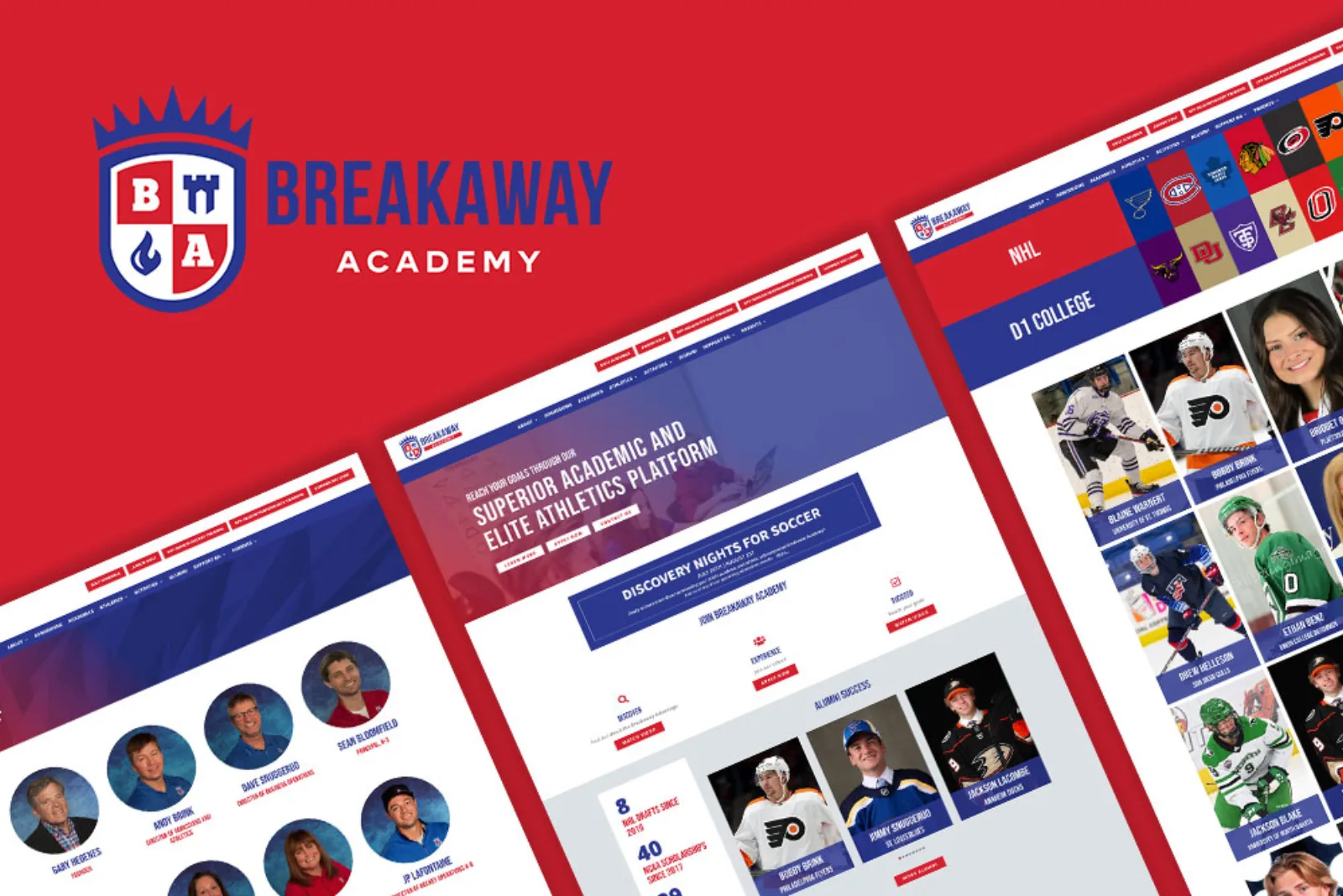 Breakaway Academy Website Launch
