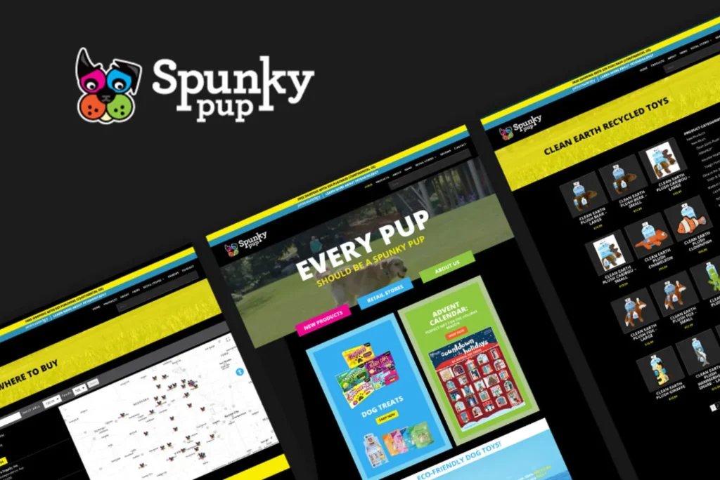 Spunky Pup Website Launch