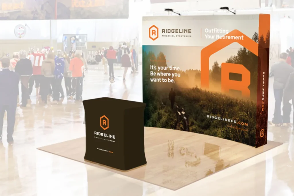 Ridgeline Financial Strategies Tradeshow Booth