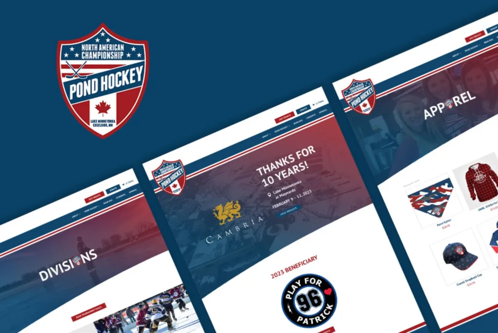 North American Pond Hockey Championship Website Launch