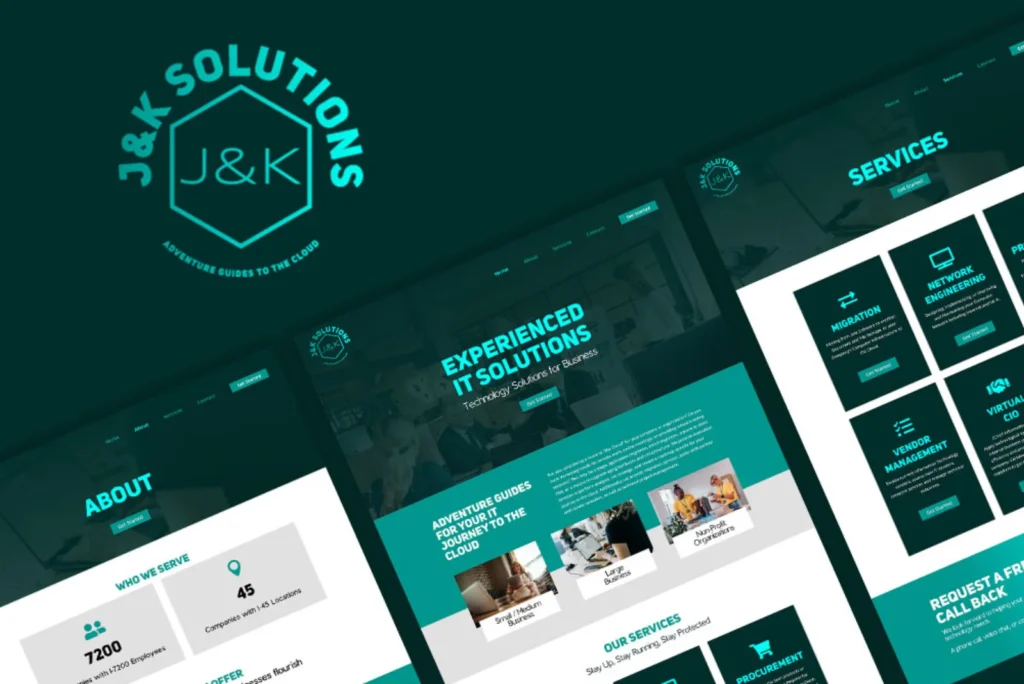 J&K Solutions Website Launch