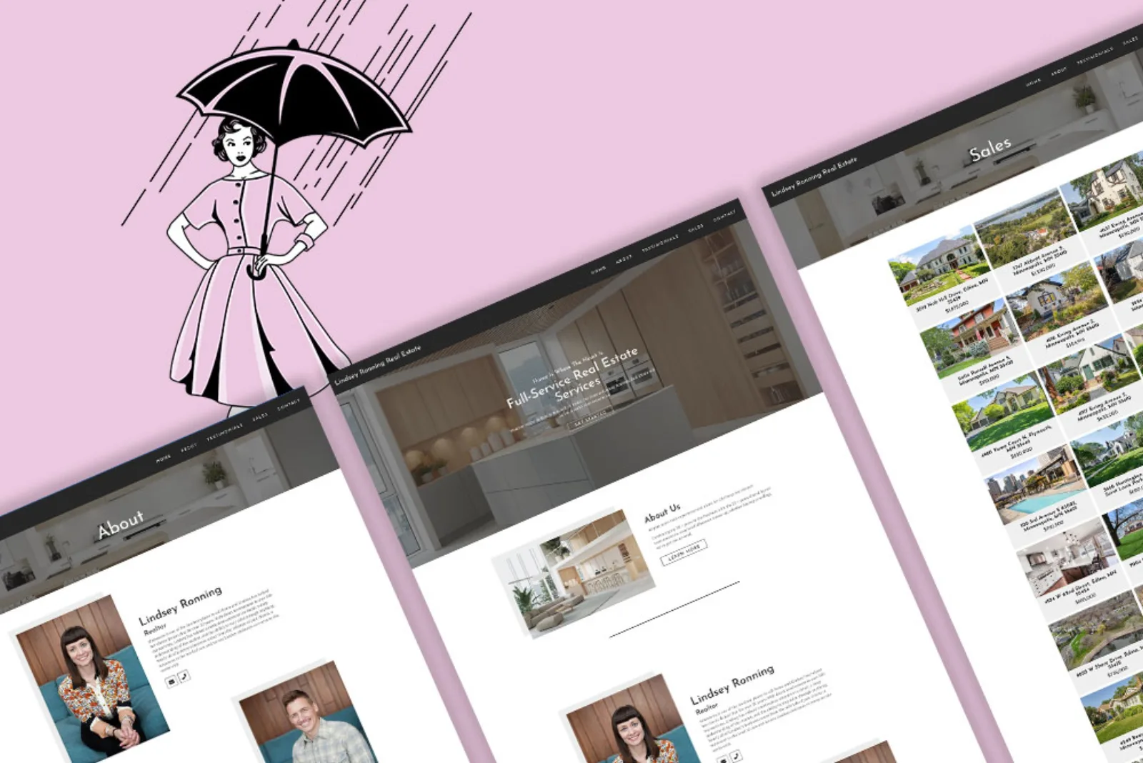 Lindsey Ronning Real Estate Website Launch
