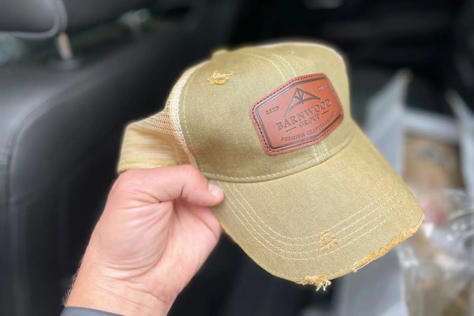 Barnwood Group Custom Distressed Hats